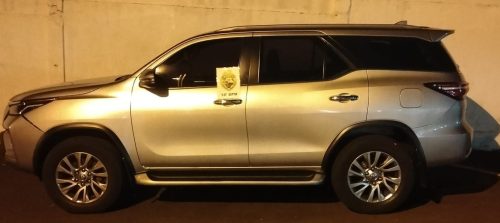 Polícia Militar recupera veículo furtado na Ponte Internacional da Amizade Imagem referente a Polícia Militar recupera veículo furtado na Ponte Internacional da Amizade