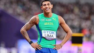 Erik Cardoso supera recorde nos 100 m, mas não tem marca homologada