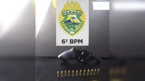 Suspeito de tentar sequestrar bebê em Toledo é capturado com arma em Terra Roxa Imagem referente a Suspeito de tentar sequestrar bebê em Toledo é capturado com arma em Terra Roxa