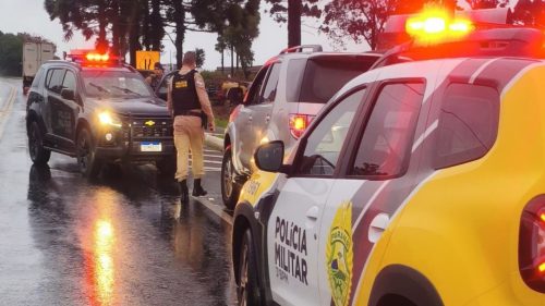 Veículo com alerta de furto em Santa Catarina é recuperado pela Polícia Militar no sudoeste do Paraná