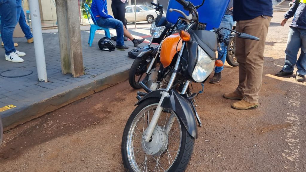 Siate atende motociclista vítima de acidente de trânsito no Centro