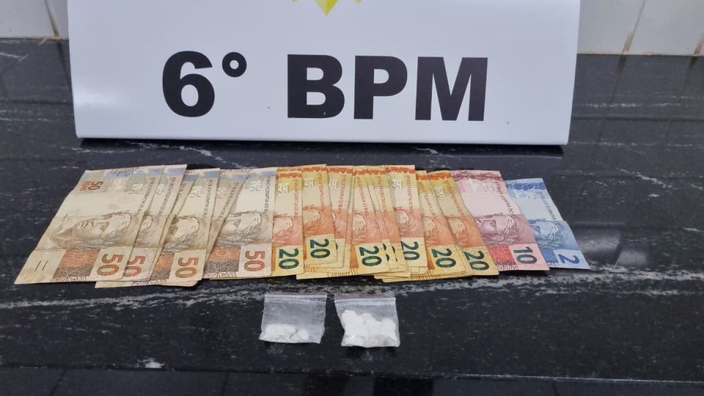 Casal que utilizava automóvel para fazer entrega de entorpecentes na região central de Cascavel é detido