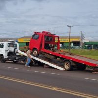 Imagem referente a Guincho guincha guincho após problemas mecânicos no Trevo do Guarujá