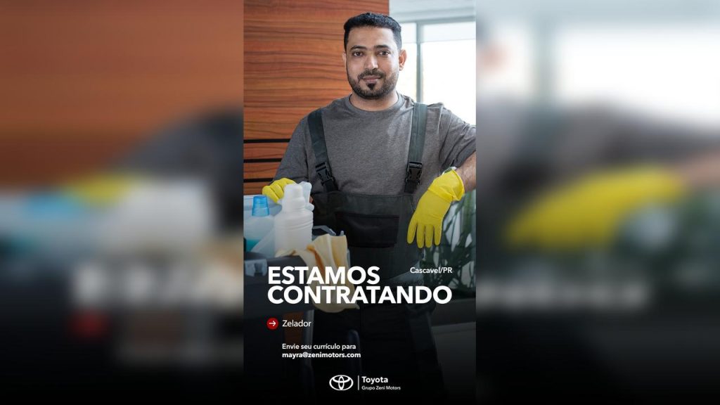 Zeni Motors abre vaga para zelador em Cascavel; veja como se candidatar