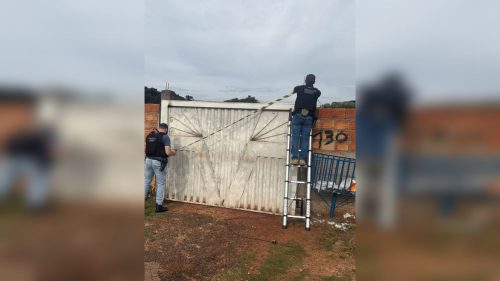 Operação da Polícia Civil e Tribunal de Justiça confisca imóvel usado para tráfico em Pato Branco Imagem referente a Operação da Polícia Civil e Tribunal de Justiça confisca imóvel usado para tráfico em Pato Branco