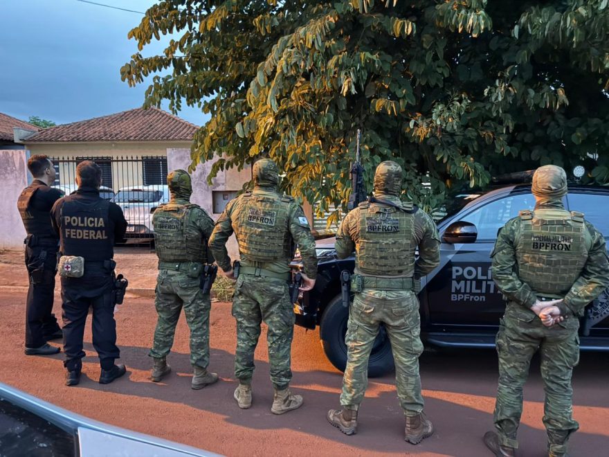 Operação Bobinas é deflagrada pela PF e PM em Cascavel, Foz, Palmas e Umuarama