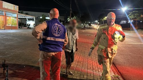 Homem fica ferido ao cair de patinete elétrico no São Cristóvão Homem fica ferido ao cair de patinete elétrico no São Cristóvão