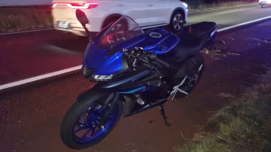 Colisão na BR-369 deixa dois feridos e trava trânsito entre Cascavel e Corbélia