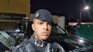 Tenente detalha ocorrência que terminou com prisão de trio no Claudete