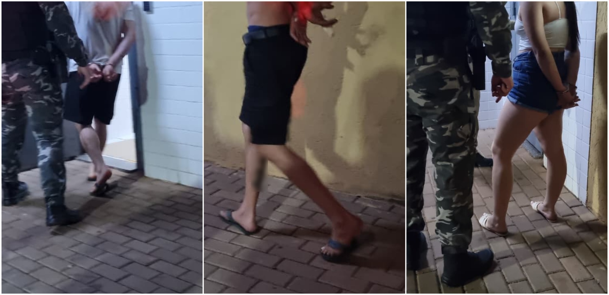 Imagem referente a Trio é detido após perseguição policial e tiros no bairro Claudete, em Cascavel