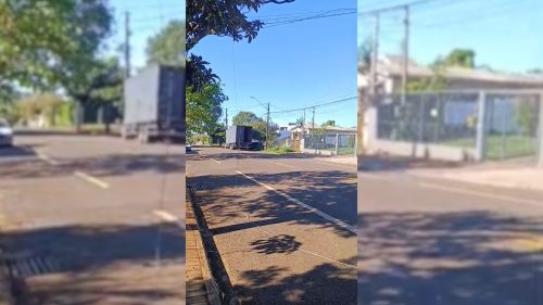 Fios soltos em cruzamento de Cascavel acendem alerta para risco de acidentes