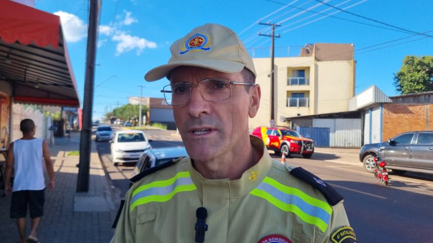 “Não utilizava capacete”, diz bombeiro sobre vítima inconsciente em acidente no Universitário