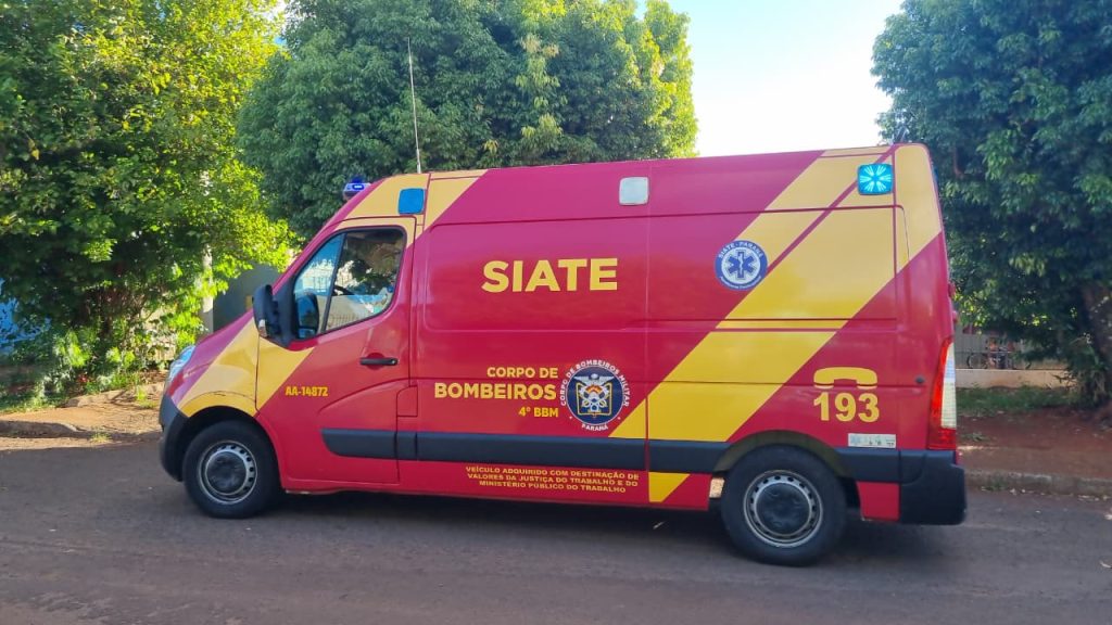 Siate é mobilizado para atender criança após acidente na Avenida Sabiá