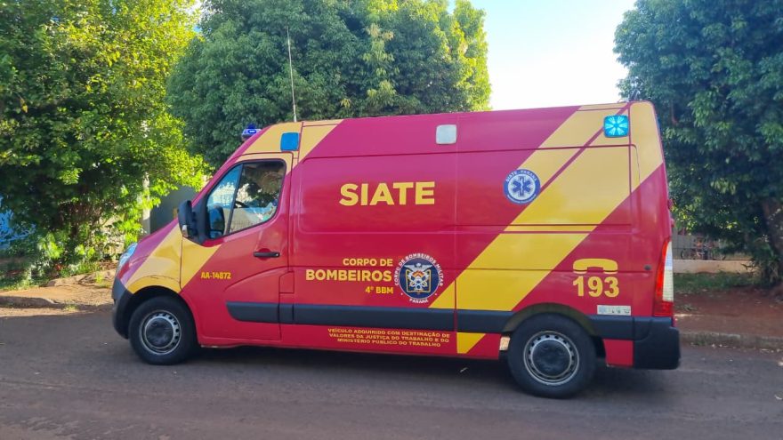 Siate é mobilizado para atender criança após acidente na Avenida Sabiá