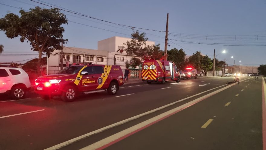 Criança é atropelada na Avenida Carlos Gomes