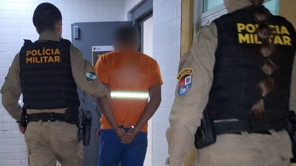 Casal é encaminhado à delegacia após ocorrência de violência doméstica no Melissa