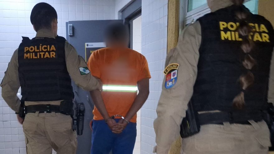 Casal é encaminhado à delegacia após ocorrência de violência doméstica no Melissa