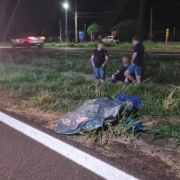 Imagem referente a Homem de 65 anos morre atropelado ao atravessar BR-163 em Sede Alvorada