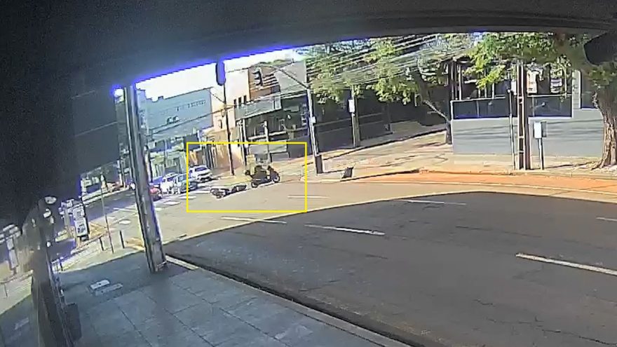 Veja como ocorreu acidente entre duas motos no Centro de Cascavel