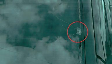 Imagem referente a Motorista aciona EPR Iguaçu na Justiça após ter para-brisa quebrado