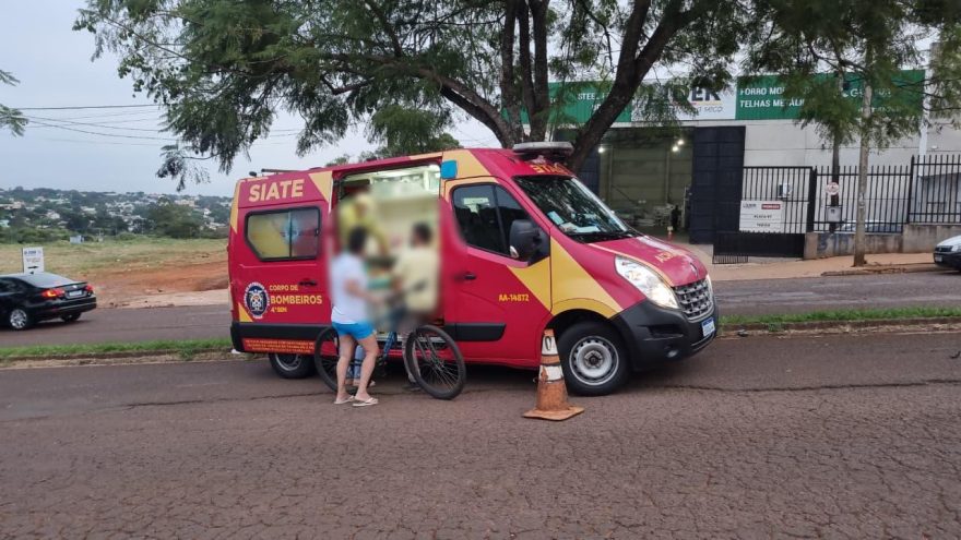 Motociclista sofre queda de moto e fica ferido no Pacaembu