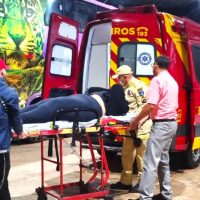 Imagem referente a Passageira se fere ao descer de ônibus e é socorrida na Rodoviária de Cascavel