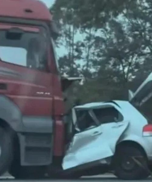 Imagem referente a Tragédia: família inteira e até o cachorro morreram em acidente durante a madrugada