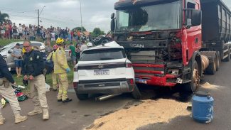 Criança morre em gravíssimo acidente na BR-277, em Céu Azul