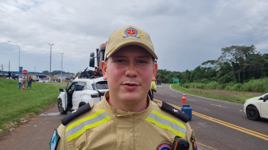 Bombeiro detalha dinâmica do acidente que terminou com a morte de uma criança