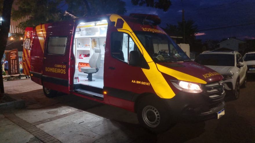 Menino de 11 anos se machuca durante jogo de vôlei em Cascavel