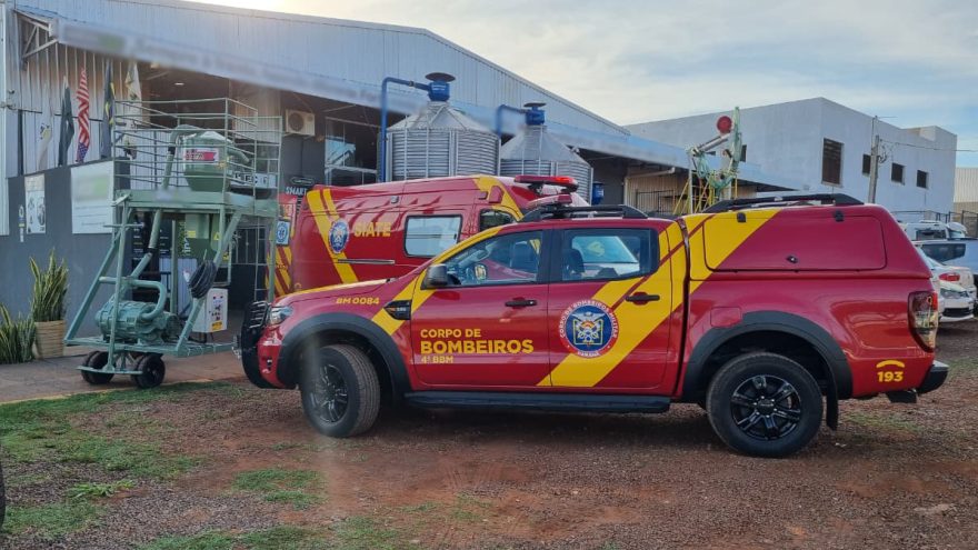 Mulher sofre grave acidente com torno no Núcleo Industrial III, em Cascavel