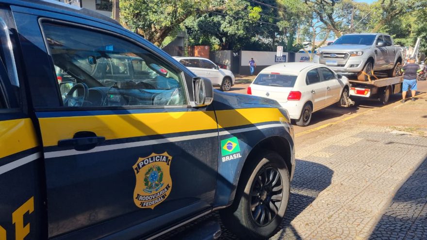 Perseguições na BR-163 termina com apreensão de drogas e dois detidos