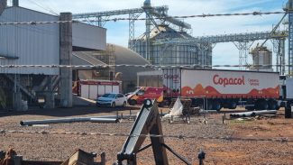 Trabalhador morre após ser soterrado em silo da Copacol, em Tupãssi