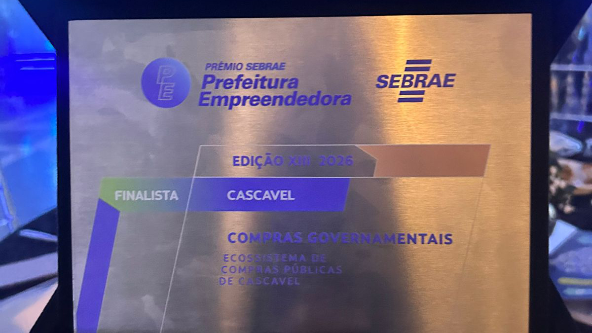 Cascavel é campeã do Prêmio Sebrae Prefeitura Empreendedora Imagem referente a Cascavel é campeã do Prêmio Sebrae Prefeitura Empreendedora