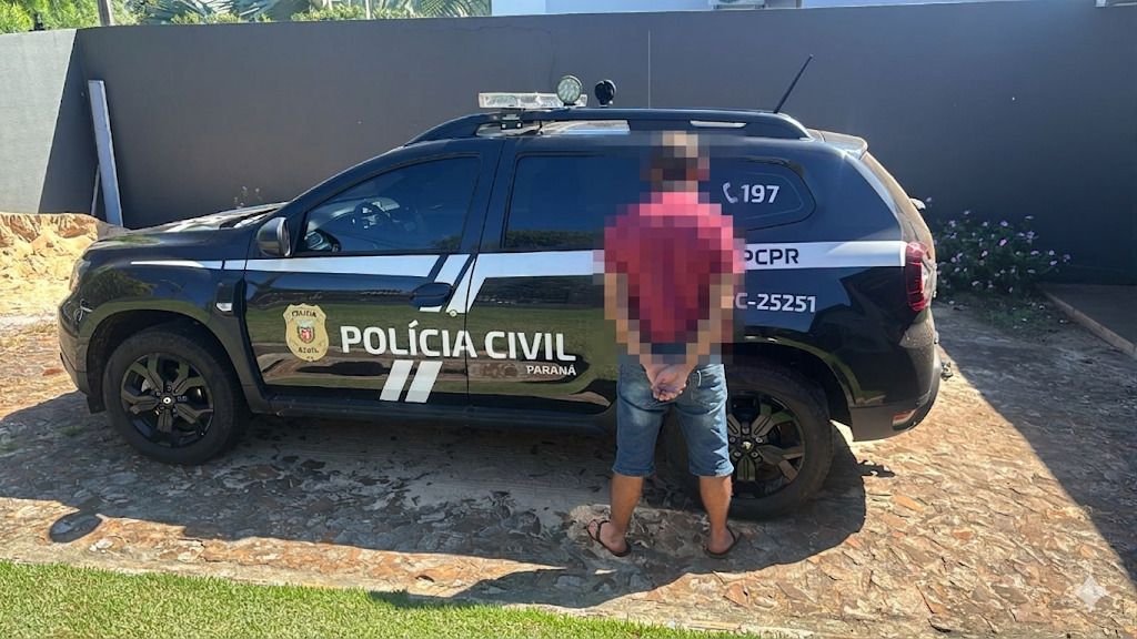 Condenado a mais de 25 anos de prisão por estupro de vulnerável, homem é preso