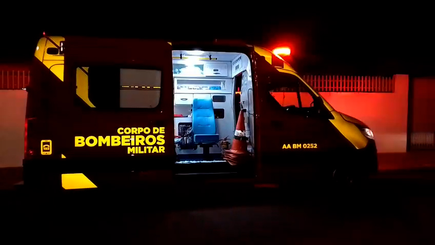 Idoso sofre queda dentro de casa no bairro Guarujá, em Cascavel