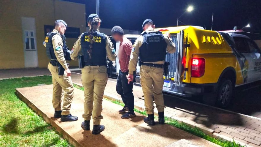 Após denúncia, PM localiza e detém suspeito com fios furtados no Coqueiral