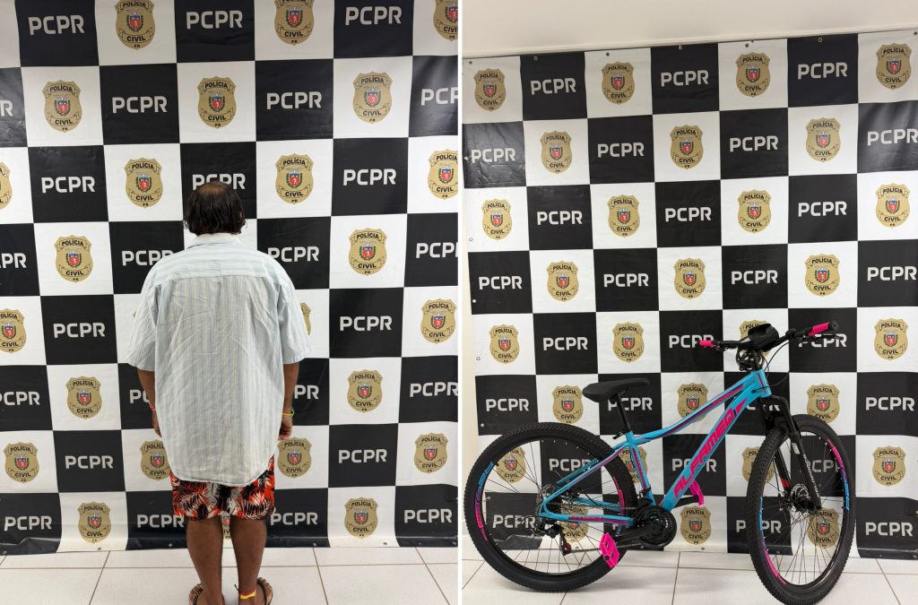 Homem é preso em flagrante por receptação de bicicleta furtada no bairro Universitário