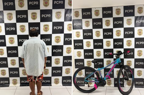 Homem é preso em flagrante por receptação de bicicleta furtada no bairro Universitário Homem é preso em flagrante por receptação de bicicleta furtada no bairro Universitário