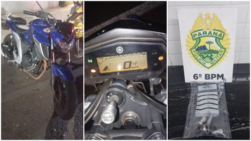 Policial penal impede furto e ajuda a recuperar moto no Centro de Cascavel