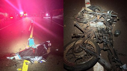 Motociclista perde a vida em colisão envolvendo três veículos e motorista é detido por embriaguez na PR-585 em Toledo