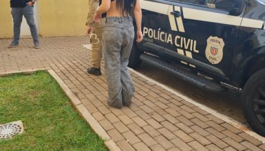 Imagem referente a Após tumulto e resistência, motorista chega à Central de Flagrantes em Cascavel