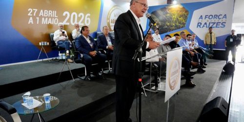 Alckmin anuncia R$ 10 bilhões para modernização de máquinas agrícolas