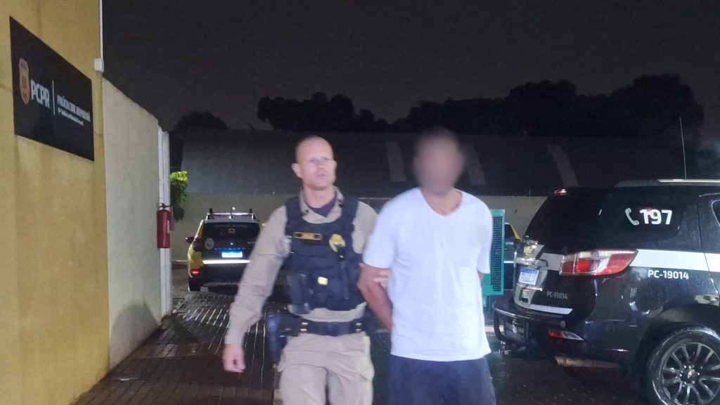 Homem é detido por descumprir medida protetiva em Guaraniaçu Homem é detido por descumprir medida protetiva em Guaraniaçu