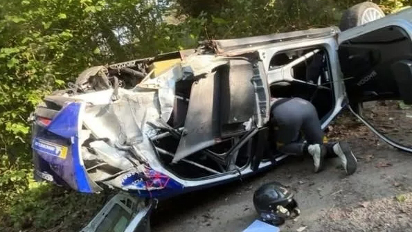 Pai de Max Verstappen sofre acidente em Rally de Wallonie