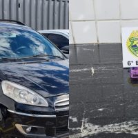 Imagem referente a Jovem é flagrado com carro furtado e porção de haxixe em Cascavel