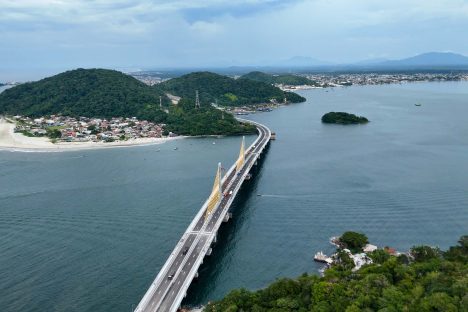 Instabilidade do clima muda data de inauguração da Ponte de Guaratuba