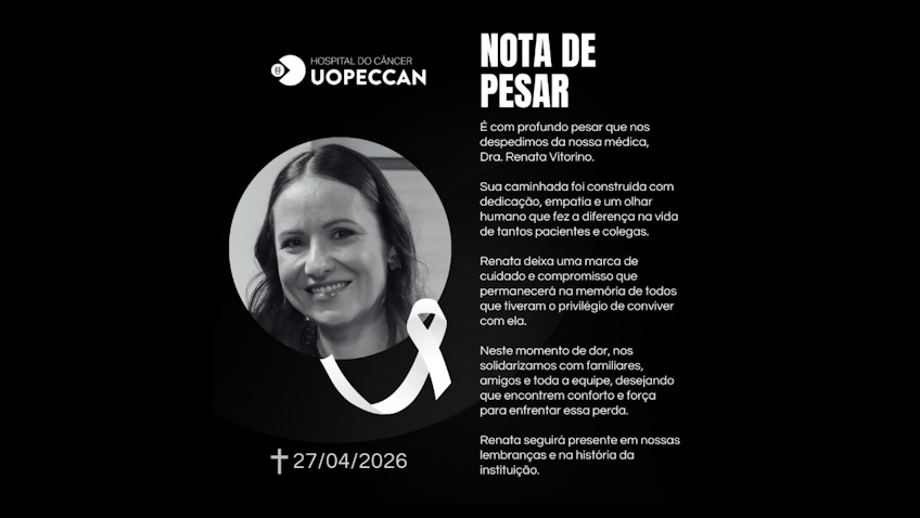 Uopeccan lamenta morte de médica e destaca legado na formação de profissionais Uopeccan lamenta morte de médica e destaca legado na formação de profissionais