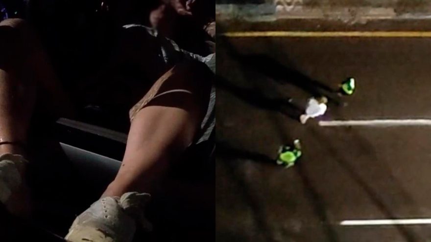 Motorista deita no carro após série de acidentes, ataca agentes da Transitar e é presa