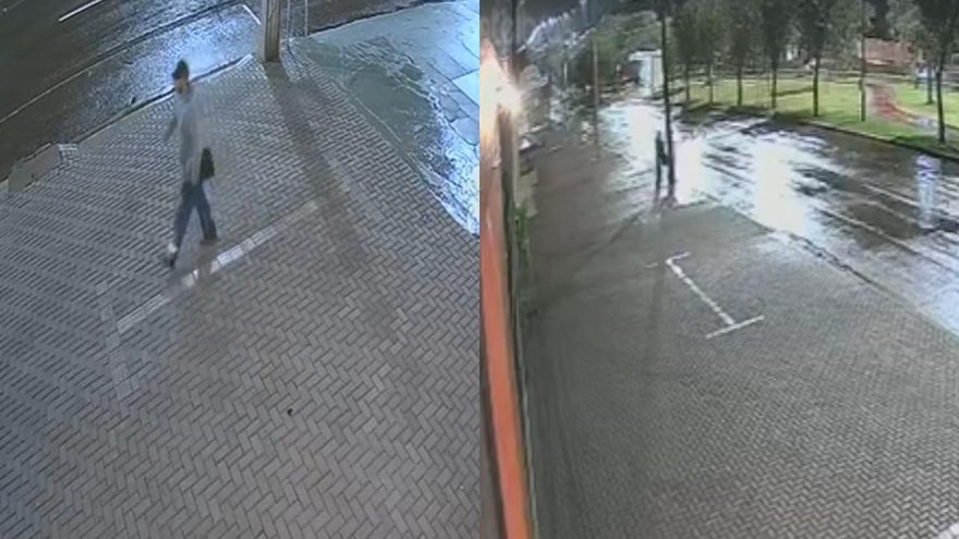 Ladrão escala poste para furtar e corta cabo de fibra óptica em Cascavel